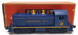 Lionel 624 Vintage O Chesapeake & Ohio NW-2 Powered Diesel Locomotive/Box - Picture 1 of 8