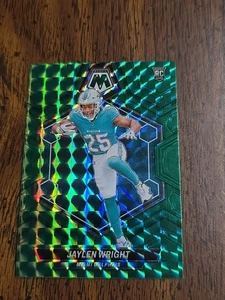 JAYLEN WRIGHT #383 RC 2024 PANINI MOSAIC DOLPHINS GREEN - Picture 1 of 2