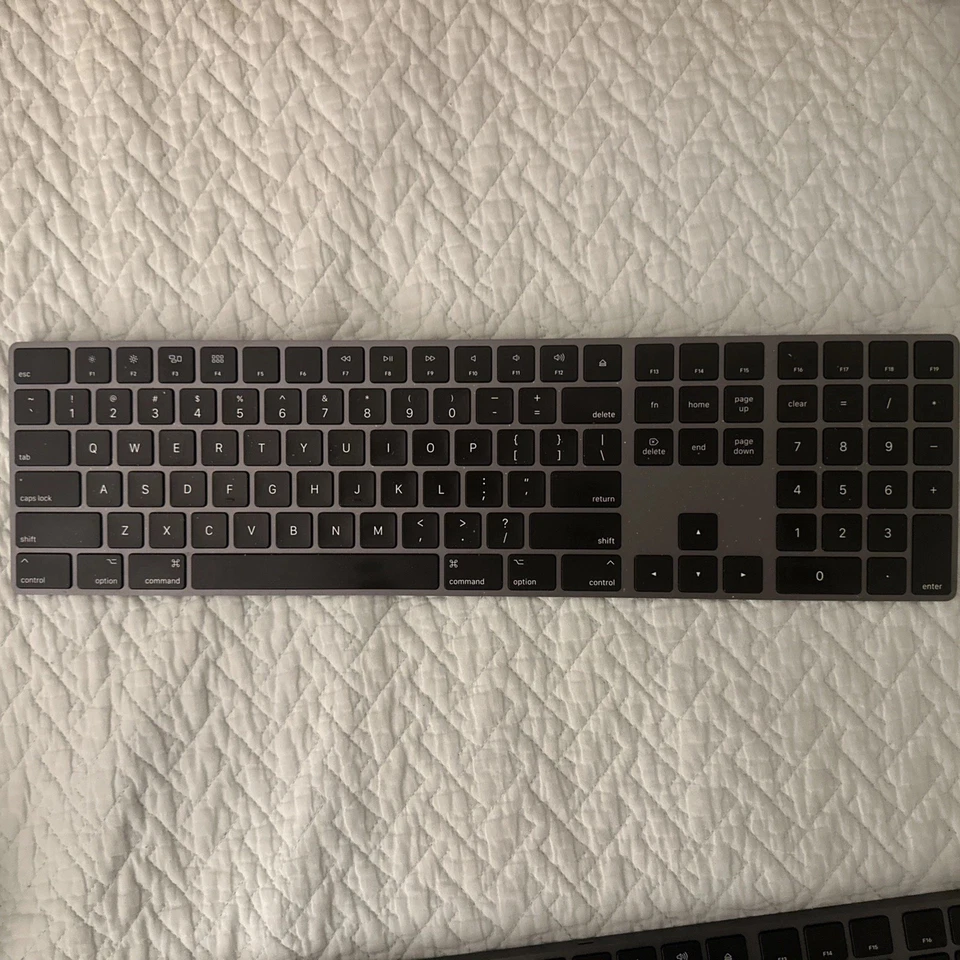 Apple Magic Wireless Keyboard A1843 - Space Gray - Image 1 of 2