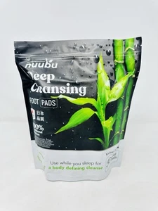 NUUBU Premium Vorteilspack Detox Fußpads entfernen Gift Tiefenreinigung 30 Pads NEU - Bild 1 von 4