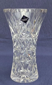 Stunning EDINBURGH CRYSTAL Cut Glass Trumpet Vase - 20cm, 1.3kg - Picture 1 of 4
