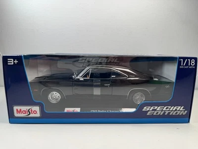 Dodge Charger R/T 1969 Maisto edición especial escala 1/18 diecast nuevo en caja Foto 1 de 4