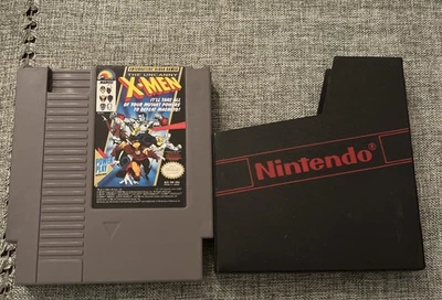 The Uncanny X-Men (Nintendo NES, 1989) – Authentic Cartridge And Sleeve, Tested - Image 1 of 2