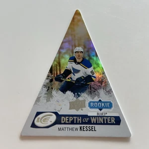 NHL Card-Matthew Kessel-Rookie Depth Of Winter-UD Ice 2023-24-Blues - Bild 1 von 2