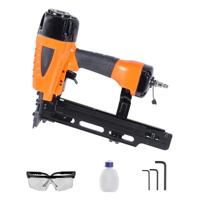 Uimoso Pneumatic Staple Gun 16 Gauge 10.8mm Crown Air Stapler 70-120 PSI - Image 1 of 4