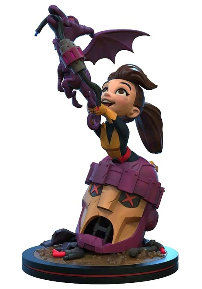 QMX Quantum Mechanix X-Men - Kitty Pryde e Lockheed Q-Fig EliteDiorama - Imagem 1 de 4