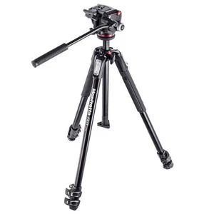 Manfrotto 190X ALU Tripod & XPRO Fluid Head - Picture 1 of 1