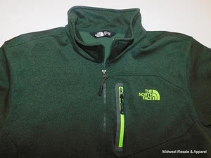 The North Face Canyonlands 1/2 Zip Fleecejacke Herren Large Grün Neon Besatz Neu! - Bild 1 von 13
