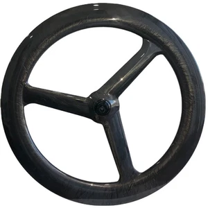 Track Triathlon Time Trial Bike 700c 3 Spokes Crabon Wheelset V Disc Brake  - Picture 1 of 12