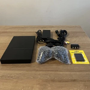 Sony PlayStation 2 Slim Console Black Complete with All Accessories PS2 Slim PAL - Picture 1 of 14