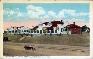 Methodist Deaconess Hospital Albuquerque New Mexico Postcard Posted  - Imagen 1 de 2