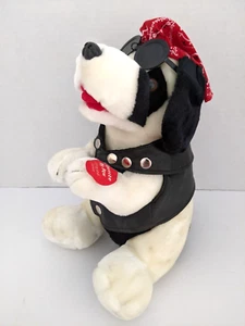 Big Dogs Sportswear 12" animierter Biker Hund mit Weste singt "Born To Be Wild" VIDEO - Bild 1 von 9