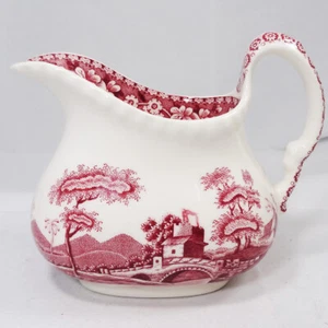 PINK TOWER by Spode Creamer 3.5" tall NEW NEVER USED made in England - Picture 1 of 5