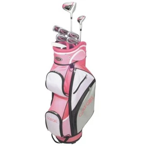 GolfGirl FWS3 Ladies Petite Golf Clubs Set w/ Cart Bag, All Graphite, Right Hand - Picture 1 of 22