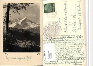 517735, Alpspitze b. Garmisch-Partenkirchen Bergkulisse pub Bücheler 203 - Imagen 1 de 1