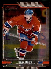 2003-04 Bowman Draft Picks and Prospects Saku Koivu Montreal Canadiens #94