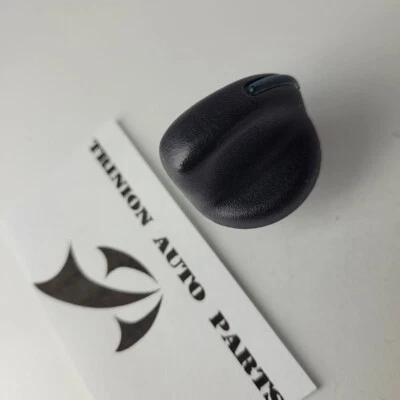 Chrysler PT Cruiser 2001-2005 calentador de aire acondicionado perilla pequeña negra única (1) fabricante de equipos originales Foto 1 de 3