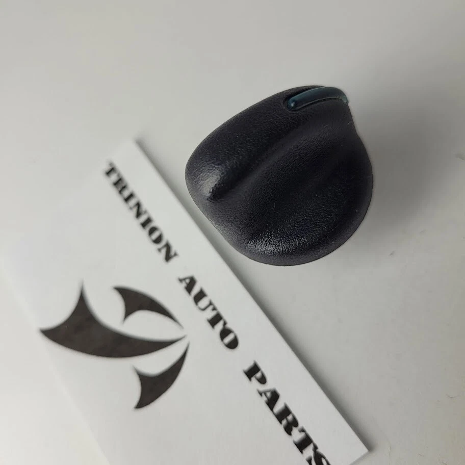 Chrysler PT Cruiser 2001-2005 calentador de aire acondicionado perilla pequeña negra única (1) fabricante de equipos originales Foto 1 de 3