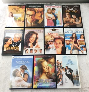 Lot of 11 - Preowned DVDs, Romantic Comedy (Rom-Com) And Drama Romance Movies - Picture 1 of 2