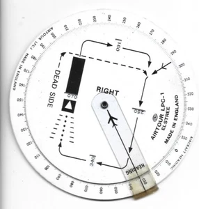 AIRTOUR LPC-1, AIRCRAFT HEADING COMPUTER HANDHELD, ENGLAND - Picture 1 of 3