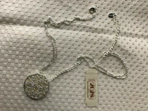 Collar Constance Silvertone 2028 16" Adj NUEVO PRECIO DE VENTA SUGERIDO POR EL FABRICANTE $28 - Imagen 1 de 3