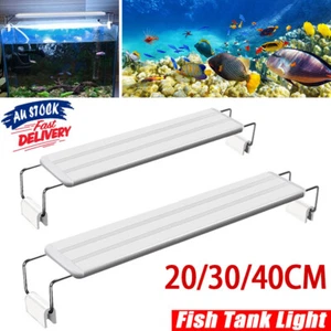 20-40CM Aquarium Light Lighting Full Spectrum Aqua Plant Fish Tank Bar LED Lamps - Picture 1 of 12