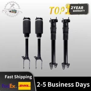 4PCS Front + Rear Air Suspension Shock Strut For Mercedes-Benz W164 GL550 ML550 - Foto 1 di 8
