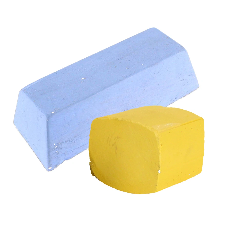 2pc High Gloss Polishing Paste Set 300g Blue, 300g Gold Yellow - Image 1 of 1