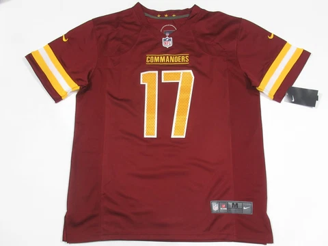 NWT Terry McLaurin #17 Washington Commanders Game OnField Men's Jersey Burgundy Cover