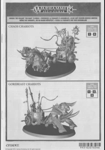 Warhammer AoS Slaves to Darkness Chaos Chariot / Gorebeast Chariot (1) NO BOX - Picture 1 of 1