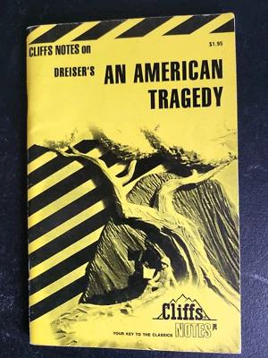 Cliffs Notes on Dreiser's an American Tragedy by Bucco, Martin (SE 1) - Image 1 of 3