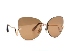 GAFAS DE SOL AUTÉNTICAS ROBERTO CAVALLI SRC062 MARRÓN DORADO - Imagen 1 de 15