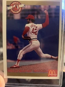 Pacific McDonalds 1992 #52 Bruce Sutter St. Louis Cardinals 100° anniversario - Foto 1 di 2