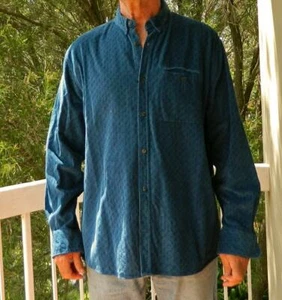 VINTAGE Funky Hip 1980's Original Retro Lounge Shirt - Picture 1 of 2