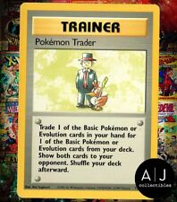 Pokémon Trader 77/102 Base Set Unlimited Rare Pokemon Card LP/NM