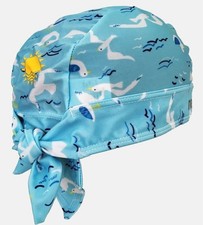 Nammu Hats - Gabbiani Regular - Fascia da nuoto per apparecchi acustici