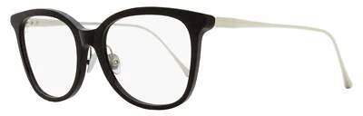 Maui Jim Rounded Square Eyeglasses MJO2221 02 Black/Silver 52mm - Image 1 of 3