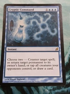 MTG - Cryptic Command - Lorwyn - MAGIC - EX - RARE 2007 - Picture 1 of 1