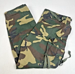 Alpha Industries Cargo Camouflage M-65 Military Outdoor Heavyweight Pants 36x32 - Picture 1 of 14
