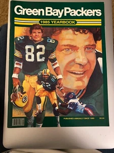 Vintage Green Bay Packers 1985 Yearbook NFL Football Paul Coffman On Cover - Picture 1 of 3