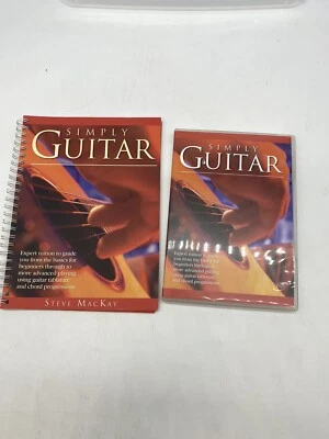 SIMPLY GUITAR BOOK AND DVD By Steve Mackay *Excellent Condition* - Image 1 of 4