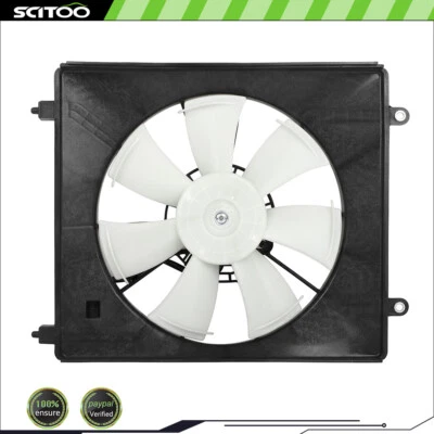 For 2010-2012 Honda Odyssey Condenser Cooling Fan Assembly Engine 38611-SLE-00 - Imagem 1 de 4