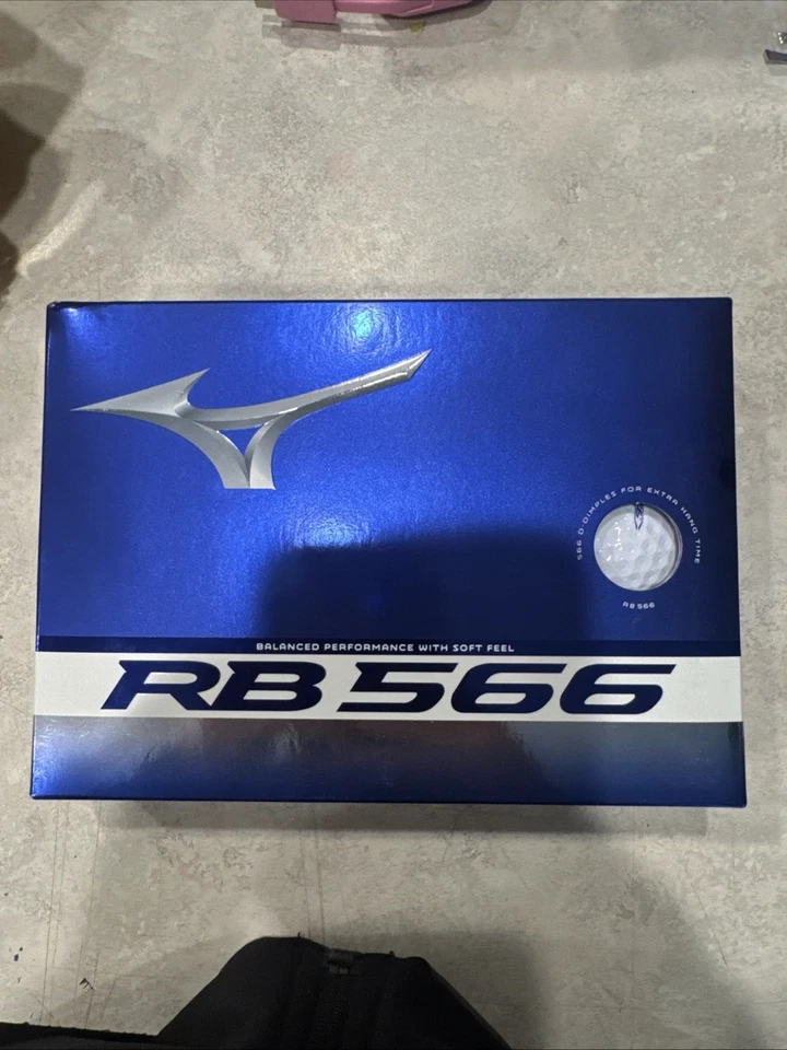 MIZUNO RB 566 WHITE GOLF BALL DOZEN