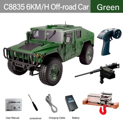 JJRC C8835 RC Car 4WD 2.4G Climbing 50M Distance Remote Control Off-Road Vehicle - Image 1 of 4