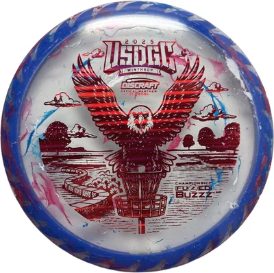 2025 USDGC Discraft Jawbreaker Z FuZed BuzzzSaw Buzzz Midrange 5|4|-1|1 LE /500 - Image 1 of 3