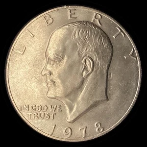 1978 Eisenhower Dollar. Exact Coin. Additional coins ship free. IKE1978P010. - Picture 1 of 2