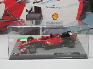 2015 FERRARI SF15 - SEBASTIAN VETTEL - 1/43 scale model car - PANINI F1 SERIES - Picture 1 of 4