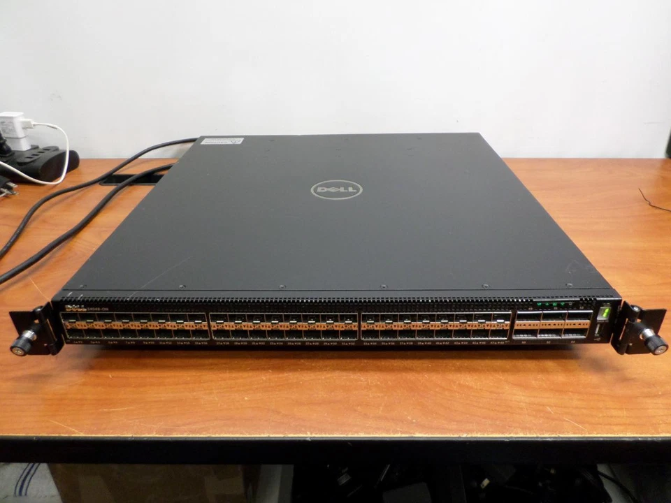 Dell S4048-ON Switch 48 Port SFP 10G 6 QSFP 40G Dual PSU Network Switch - Image 1 of 4
