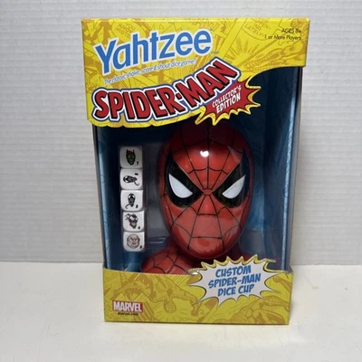 Marvel Spider-Man Yahtzee Collector's Edition Hasbro USAopoly 2012 NEW RARE - Image 1 of 4