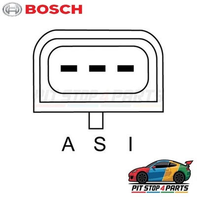 Bosch 0986080390 Alternator 167 mm Fits Mazda B-Series 1999-2006 F8RU10300BA - Image 1 of 4